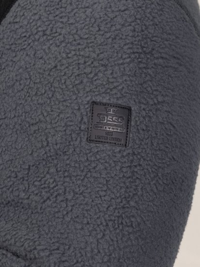 D555 Daly Quarter Zip Fleece Sweatshirt Must/Hall - Sviitrid ja dressipluusid - Meeste suured kapuutsiga jakid suurustes 2XL – 14XL