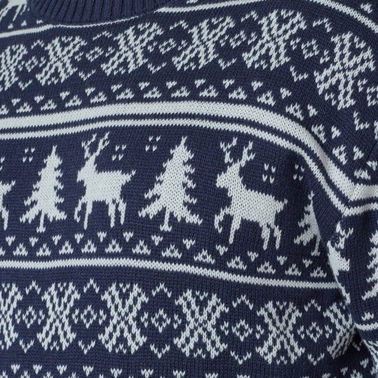 North Latitude 63144 Fjell Reindeer Knit Tumesinine - Sviitrid ja dressipluusid - Meeste suured kapuutsiga jakid suurustes 2XL – 14XL