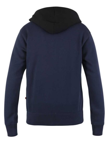 D555 Silverton Contrast Panneled Hoodie Navy - Sviitrid ja dressipluusid - Meeste suured kapuutsiga jakid suurustes 2XL – 14XL