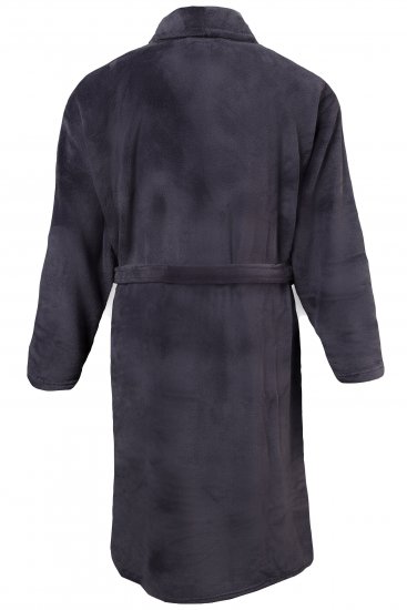 JP1880 Bathrobe with Spacious Patch Pockets Grey - Aluspesu ja ujumisriided - Aluspesu 2XL-8XL