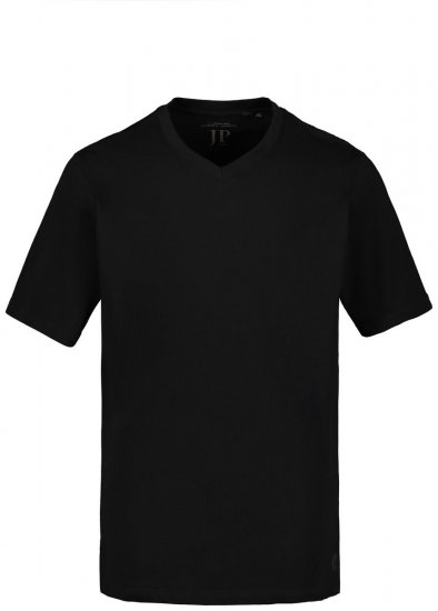 JP1880 702415 V-kaelusega T-särk Must - T-särgid - Suured T-särgid 2XL – 14XL