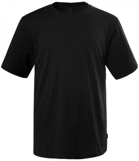 JP1880 702558 Ümara kaelusega T-särk Must - T-särgid - Suured T-särgid 2XL – 14XL