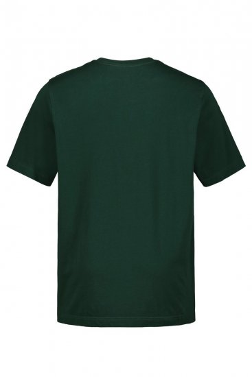 JP1880 702558 Ümara kaelusega T-särk Tumeroheline - T-särgid - Suured T-särgid 2XL – 14XL
