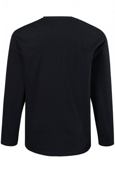 JP1880 702559 Pika varrukaga T-särk Must - T-särgid - Suured T-särgid 2XL – 14XL