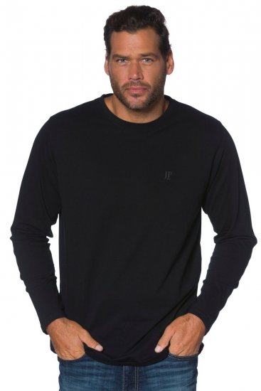 JP1880 702559 Pika varrukaga T-särk Must - T-särgid - Suured T-särgid 2XL – 14XL