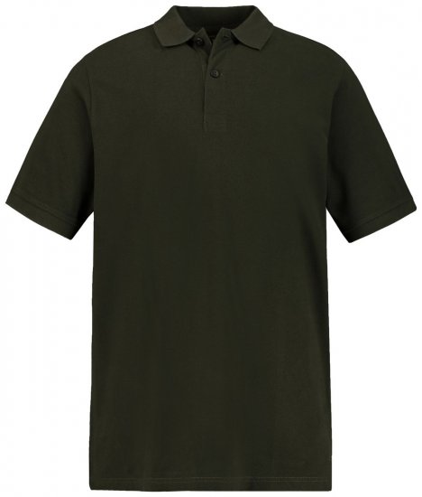 JP1880 702560 Polosärk Tumeoliiv - Polosärgid - Meeste suured polosärgid 2XL – 8XL