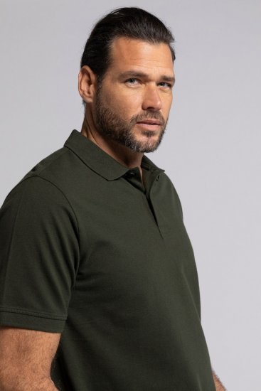 JP1880 702560 Polosärk Tumeoliiv - Polosärgid - Meeste suured polosärgid 2XL – 8XL