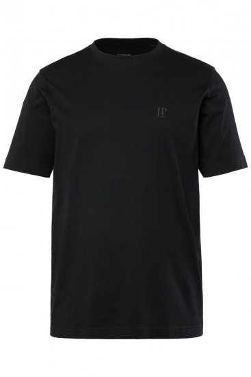 JP1880 702637 Ümara kaelusega T-särk 2 tk Tumelilla/Must - T-särgid - Suured T-särgid 2XL – 14XL