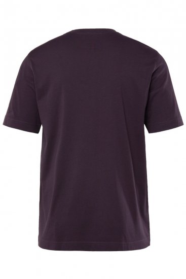 JP1880 702637 Ümara kaelusega T-särk 2 tk Tumelilla/Must - T-särgid - Suured T-särgid 2XL – 14XL