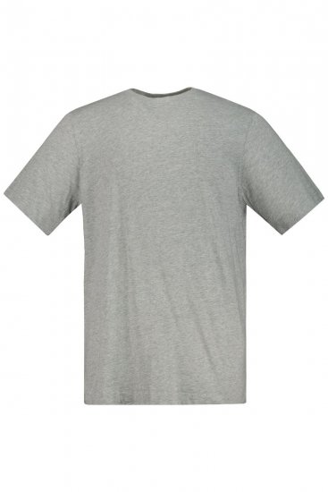 JP1880 702637 Ümara kaelusega T-särk 2 tk Hallmeleeritud - T-särgid - Suured T-särgid 2XL – 14XL