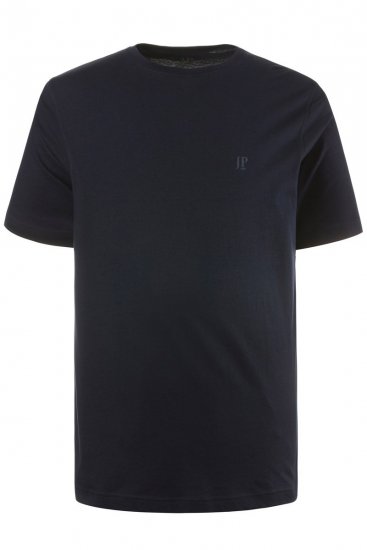 JP1880 702637 Ümara kaelusega T-särk 2 tk Tumesinine - T-särgid - Suured T-särgid 2XL – 14XL
