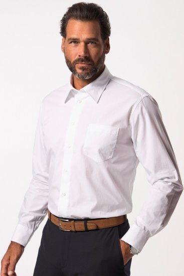 JP1880 703633 Pika varrukaga Business-särk Valge - Särgid - Meeste suured särgid 2XL – 8XL