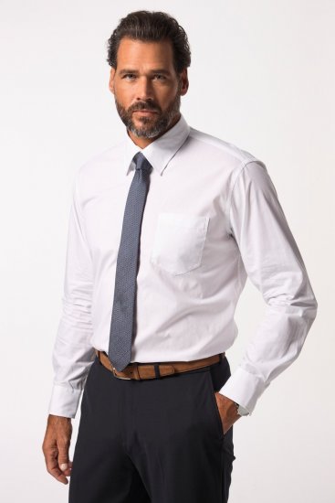 JP1880 703633 Pika varrukaga Business-särk Valge - Särgid - Meeste suured särgid 2XL – 8XL