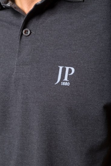 JP1880 704317 Polosärk 2 tk Tumehall - Polosärgid - Meeste suured polosärgid 2XL – 8XL