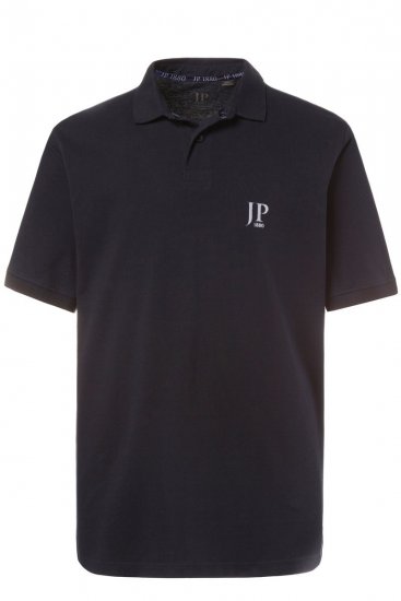 JP1880 704317 Polosärk 2 tk Must/Tumesinine - Polosärgid - Meeste suured polosärgid 2XL – 8XL