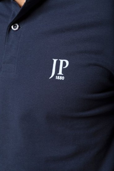 JP1880 704317 Polosärk 2 tk Must/Tumesinine - Polosärgid - Meeste suured polosärgid 2XL – 8XL