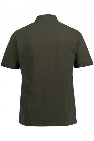 JP1880 704317 Polosärk 2 tk Türkiissinine/Oliivroheline - Polosärgid - Meeste suured polosärgid 2XL – 8XL