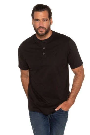 JP1880 708420 Henley-särk 2 tk Must - T-särgid - Suured T-särgid 2XL – 14XL