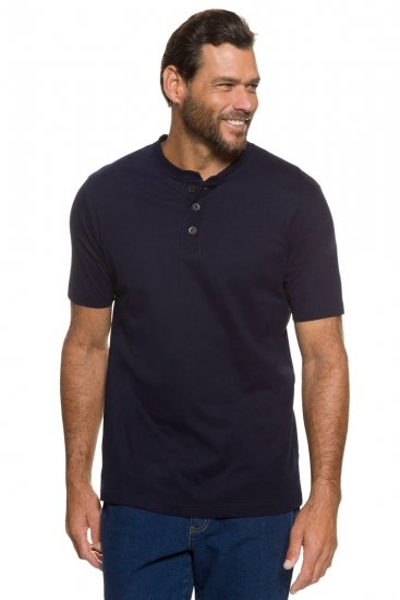 JP1880 708420 Henley-särk 2 tk Tumesinine - T-särgid - Suured T-särgid 2XL – 14XL
