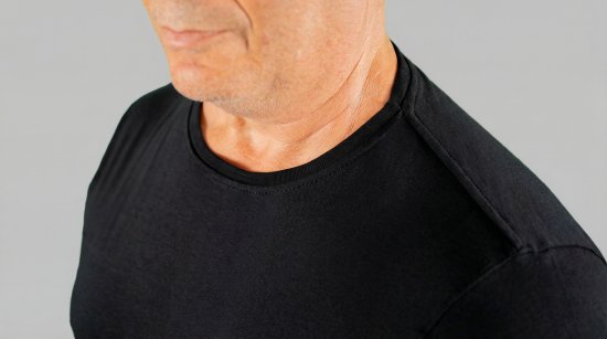 20 Nodi Mezzogiorno Sports T-Shirt Black - T-särgid - Suured T-särgid 2XL – 14XL