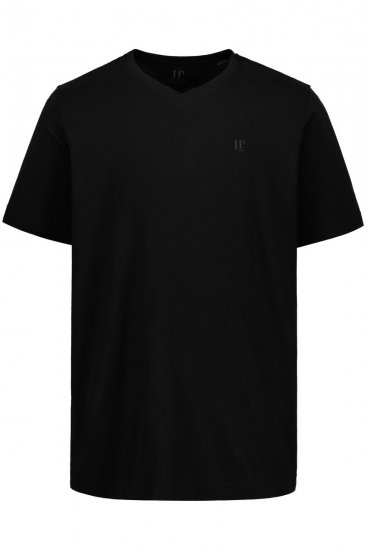 JP1880 711318 V-kaelusega T-särk 2 tk Must - T-särgid - Suured T-särgid 2XL – 14XL