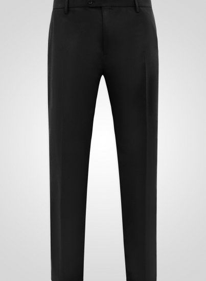 D555 Ted 4 Way Stretch Tailored Trouser Must - Ülikonnad ja pintsakud - Ülikonnad suured suurused