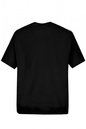 JP1880 712616 T-särk kõhulõikega Must - T-särgid - Suured T-särgid 2XL – 14XL