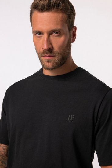 JP1880 712616 T-särk kõhulõikega Must - T-särgid - Suured T-särgid 2XL – 14XL