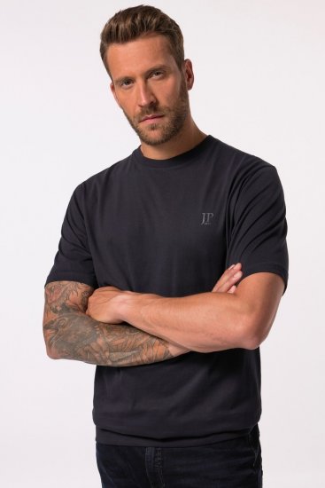 JP1880 712616 T-särk kõhulõikega Tumesinine - T-särgid - Suured T-särgid 2XL – 14XL