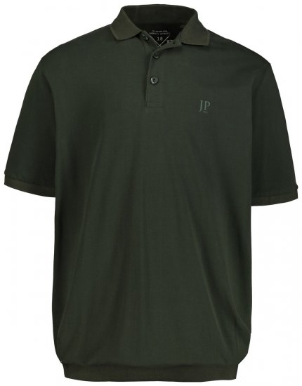 JP1880 712617 Polosärk kõhulõikega Tumeoliiv - Polosärgid - Meeste suured polosärgid 2XL – 8XL