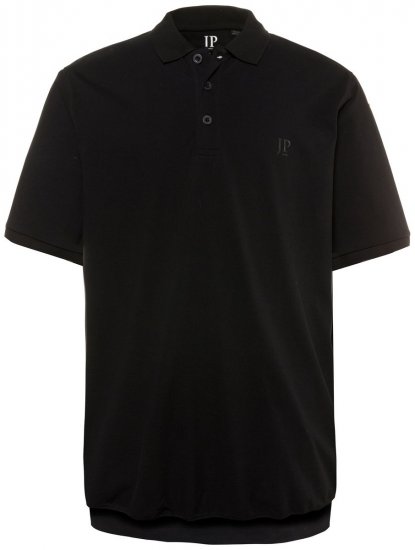 JP1880 712617 Polosärk kõhulõikega Must - Polosärgid - Meeste suured polosärgid 2XL – 8XL