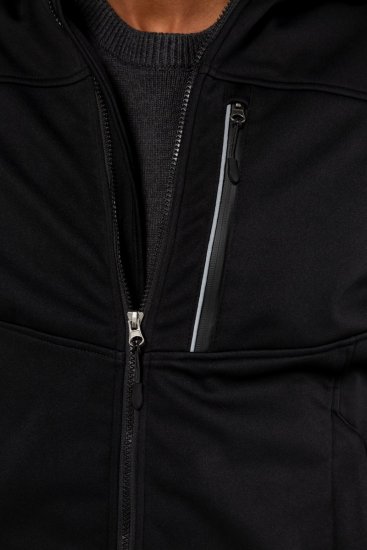 JP1880 714279 Softshell jope fliisvoodriga Must - Jakid ja joped - Joped, suured suurused: 2XL – 12XL