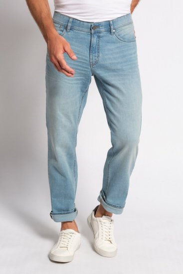 JP1880 Jeans Regular Fit 5-Pocket Bleached Denim - Teksad ja püksid - Meeste suured teksad W40 – W70