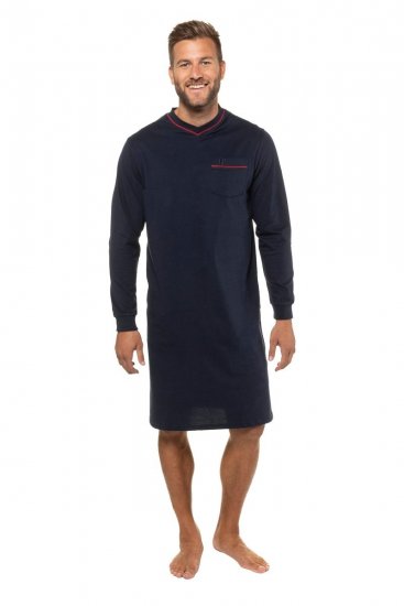 JP1880 721331 Pika varrukaga öösärk Tumesinine - Aluspesu ja ujumisriided - Aluspesu 2XL-8XL
