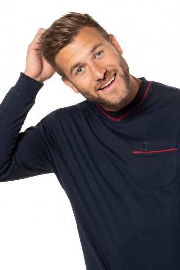 JP1880 721331 Pika varrukaga öösärk Tumesinine - Aluspesu ja ujumisriided - Aluspesu 2XL-8XL