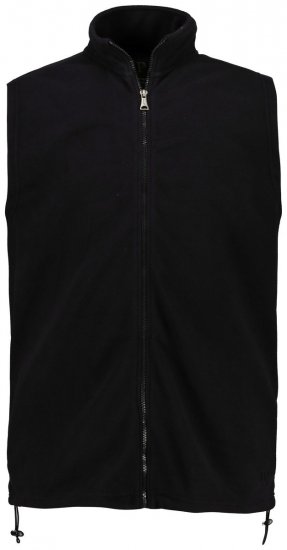JP1880 723305 Fliisvest püstkraega Must - Jakid ja joped - Joped, suured suurused: 2XL – 12XL