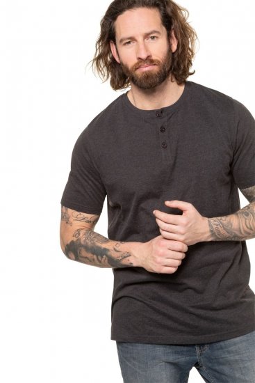 JP1880 726695 Henley-särk Tumehall - T-särgid - Suured T-särgid 2XL – 14XL