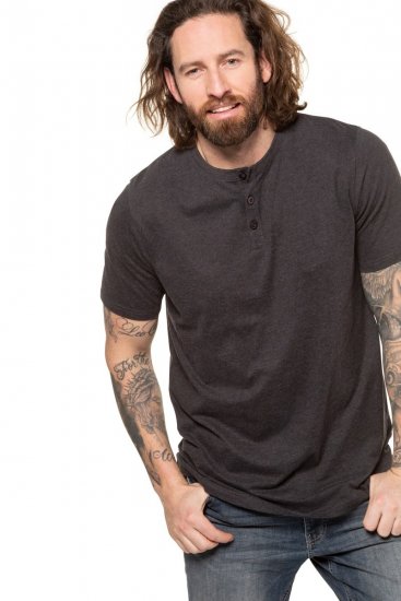 JP1880 726695 Henley-särk Tumehall - T-särgid - Suured T-särgid 2XL – 14XL