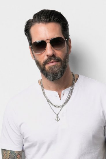 JP1880 726695 Henley-särk Valge - T-särgid - Suured T-särgid 2XL – 14XL