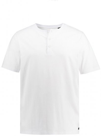 JP1880 726695 Henley-särk Valge - T-särgid - Suured T-särgid 2XL – 14XL