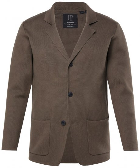 JP1880 Milano Flexnamic Kootud pintsak Khakipruun - Ülikonnad ja pintsakud - Ülikonnad suured suurused