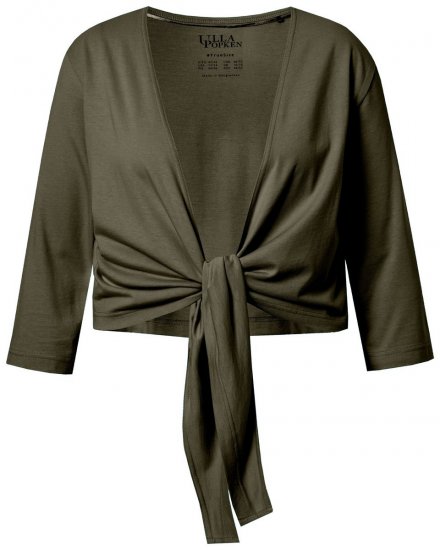 Ulla Popken 794514 Seotav trikoobolero Tumeroheline - Bolerod - 