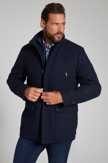 JP1880 Jacket Water-repellent Herringbone Insert Navy - Jakid ja joped - Joped, suured suurused: 2XL – 12XL