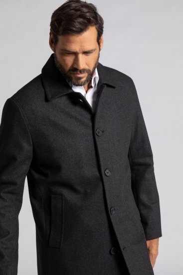 JP1880 Coat Wool Blend Water Repellent Dark Grey - Jakid ja joped - Joped, suured suurused: 2XL – 12XL