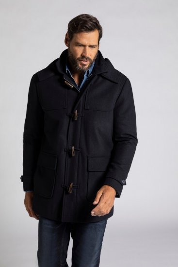 JP1880 Duffle Coat Water Repellent with Detachable Hood Navy - Jakid ja joped - Joped, suured suurused: 2XL – 12XL