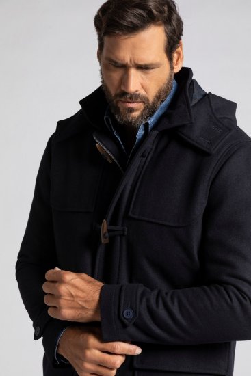 JP1880 Duffle Coat Water Repellent with Detachable Hood Navy - Jakid ja joped - Joped, suured suurused: 2XL – 12XL