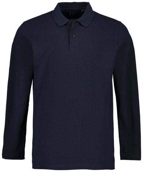 JP1880 799230 Pika varrukaga polosärk Tumesinine - Polosärgid - Meeste suured polosärgid 2XL – 8XL