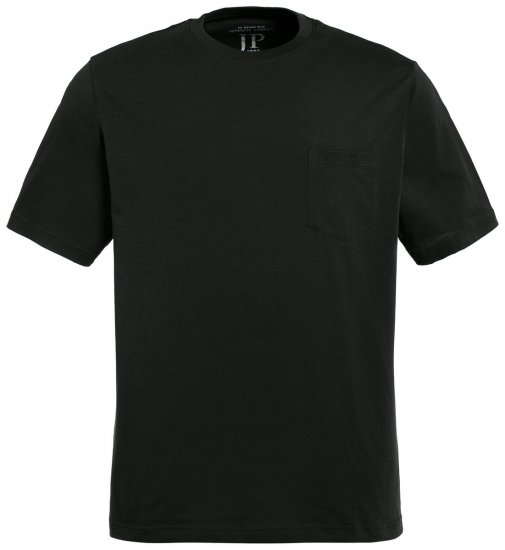 JP1880 799997 Rinnataskuga T-särk Must - T-särgid - Suured T-särgid 2XL – 14XL