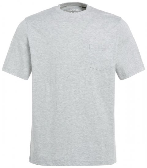 JP1880 799997 Rinnataskuga T-särk Hallmeleeritud - T-särgid - Suured T-särgid 2XL – 14XL