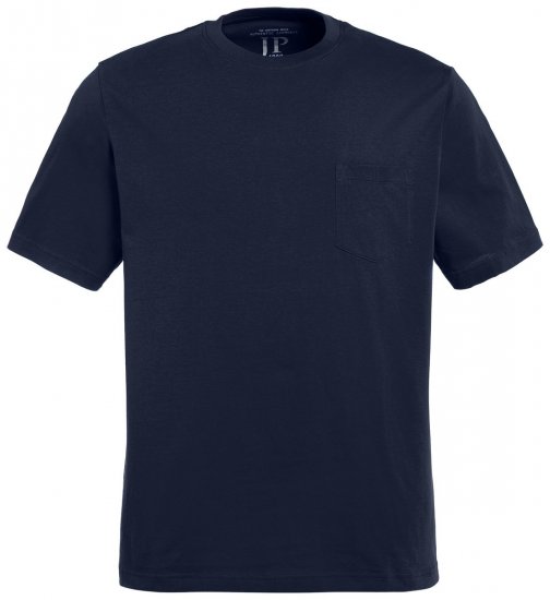 JP1880 799997 Rinnataskuga T-särk Öösinine - T-särgid - Suured T-särgid 2XL – 14XL